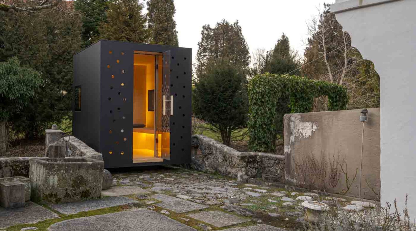 Sauna Cube vom Schreiner