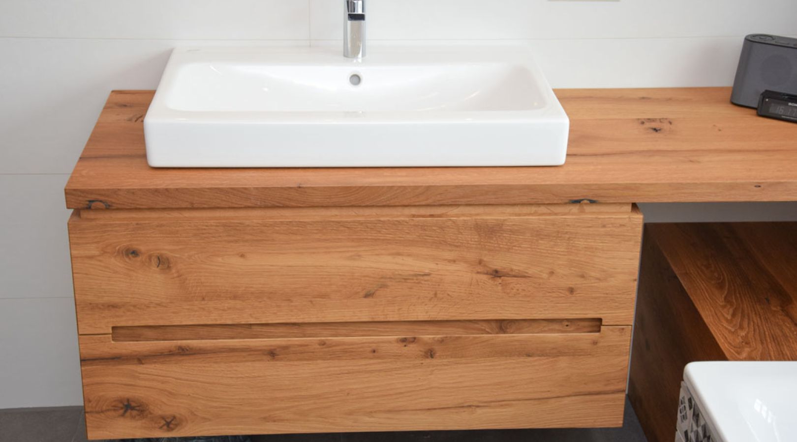 Waschtisch Eiche Altholz