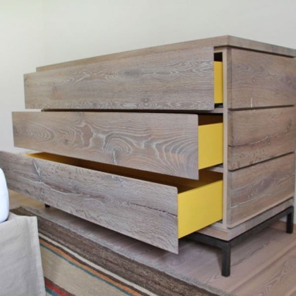 Highboard Eiche Altholz